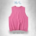 画像1: NATURAL LAUNDRY / ナテュラルランドリー シェットモックベスト (1)