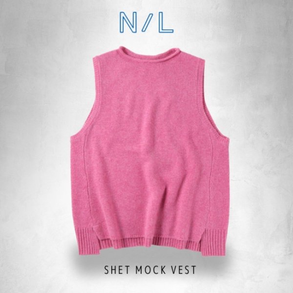 画像1: NATURAL LAUNDRY / ナテュラルランドリー シェットモックベスト (1)