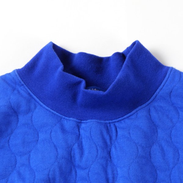 画像2: NATURAL LAUNDRY / ナテュラルランドリー ドットキルト リブモックプルオーバー (2)