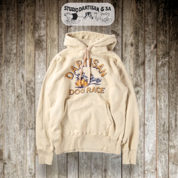 画像1: STUDIOD'ARTISAN / ステュディオダルチザン プリントパーカー (1)