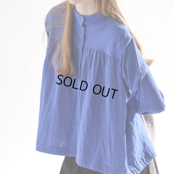 画像3: KELEN / ケレン ギャザーデザインコットンブラウス SAYAN (3)