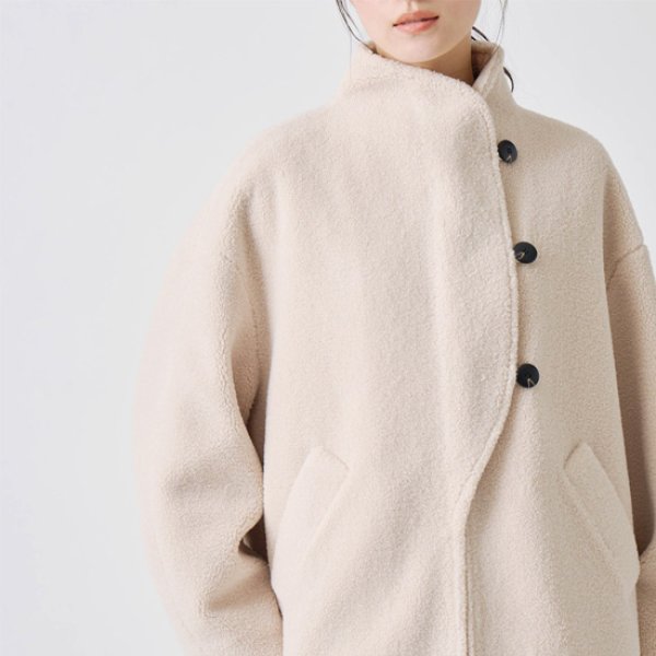 画像8: KELEN / ケレン デザインカラーボアコート IOLL (8)