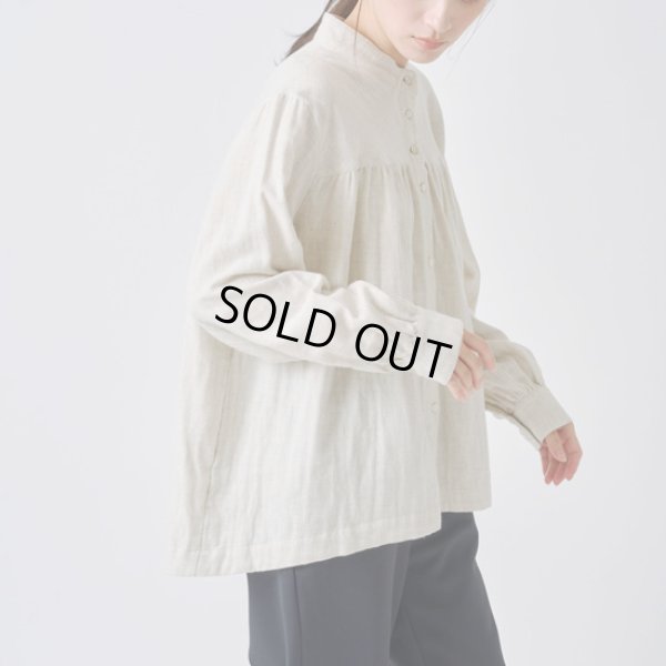 画像10: KELEN / ケレン ギャザーデザインコットンブラウス SAYAN (10)