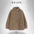 画像13: KELEN / ケレン デザインカラーボアコート IOLL (13)