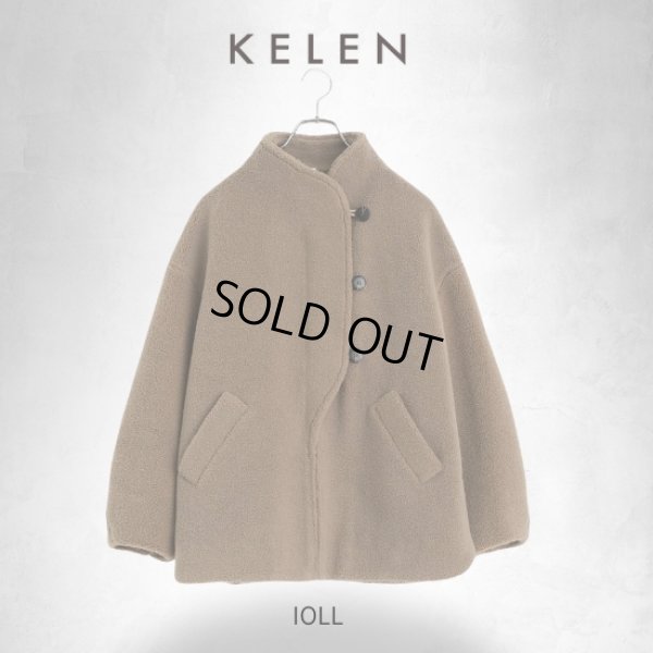 画像13: KELEN / ケレン デザインカラーボアコート IOLL (13)