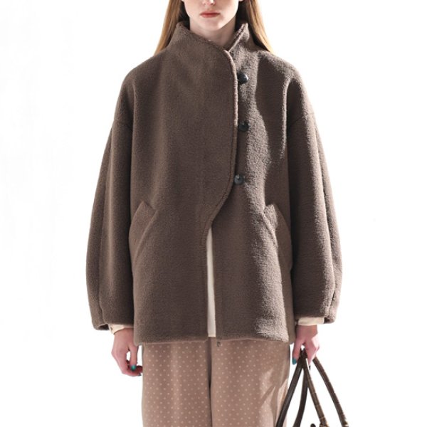 画像2: KELEN / ケレン デザインカラーボアコート IOLL (2)