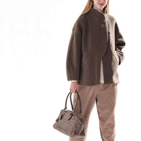 画像4: KELEN / ケレン デザインカラーボアコート IOLL (4)