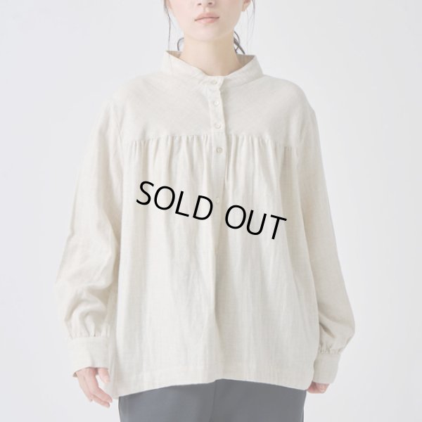 画像7: KELEN / ケレン ギャザーデザインコットンブラウス SAYAN (7)