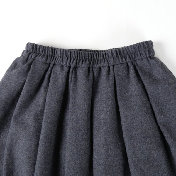 画像2: MidiUmi / ミディウミ ウールバルーンスカート (2)