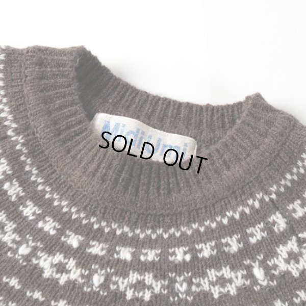 画像4: MidiUmi / ミディウミ ノルディックニットプルオーバー (4)