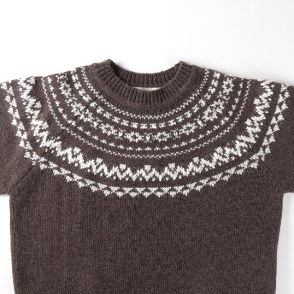 画像2: MidiUmi / ミディウミ ノルディックニットプルオーバー (2)