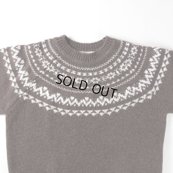 画像2: MidiUmi / ミディウミ ノルディックニットプルオーバー (2)