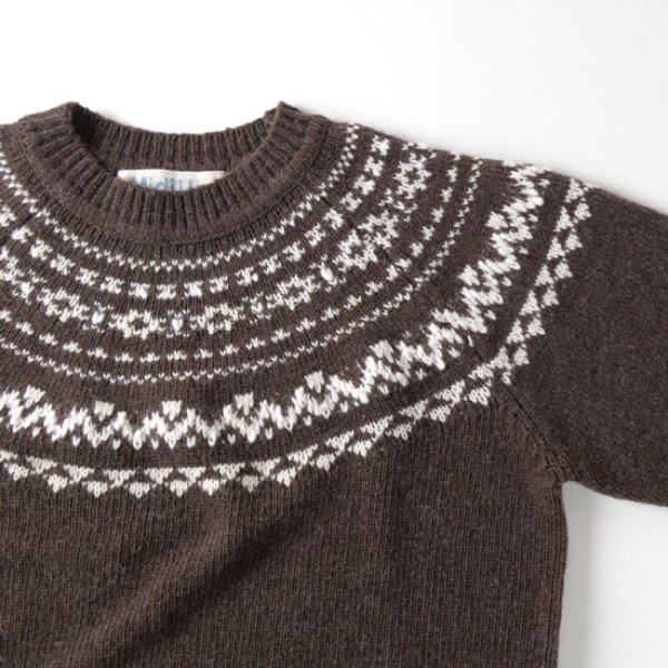 画像3: MidiUmi / ミディウミ ノルディックニットプルオーバー (3)