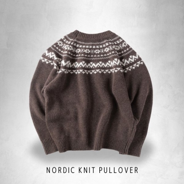 画像8: MidiUmi / ミディウミ ノルディックニットプルオーバー (8)