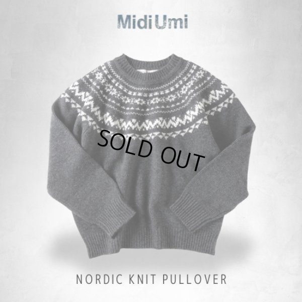 画像9: MidiUmi / ミディウミ ノルディックニットプルオーバー (9)