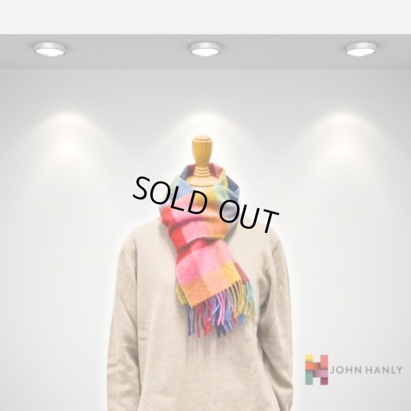 画像10: JOHN HANLY / ジョンヘンリー アイリッシュウールスカーフ Short (10)