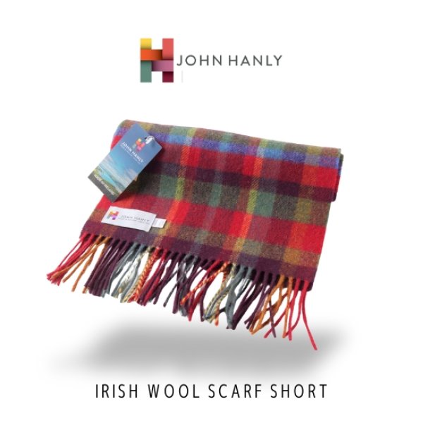 画像11: JOHN HANLY / ジョンヘンリー アイリッシュウールスカーフ Short (11)