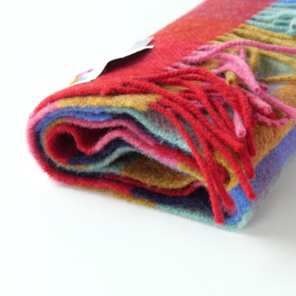 画像4: JOHN HANLY / ジョンヘンリー アイリッシュウールスカーフ Short (4)