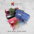 画像1: JOHN HANLY / ジョンヘンリー アイリッシュウールスカーフ Short (1)