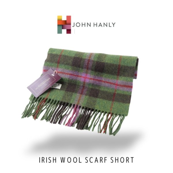 画像14: JOHN HANLY / ジョンヘンリー アイリッシュウールスカーフ Short (14)