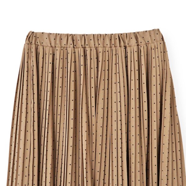 画像6: sosotto / ソソット DOT消しプリーツスカート (6)