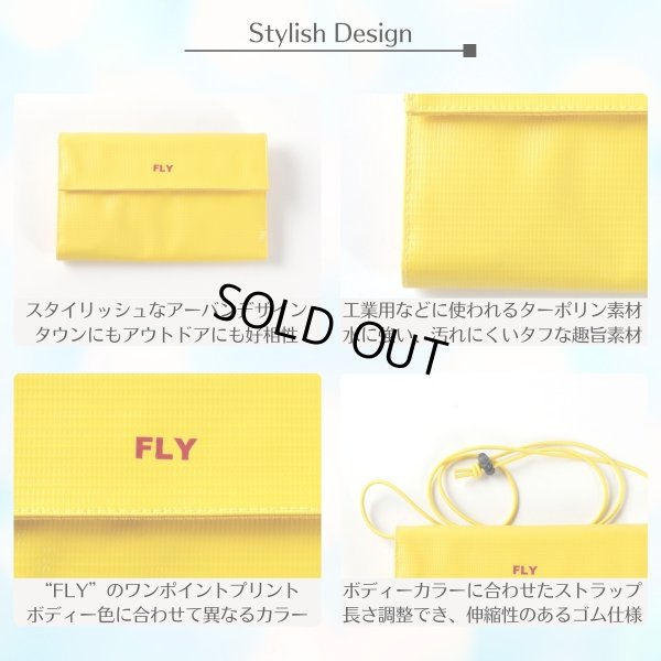 画像4: 1/2 HALF / ニブンノイチハーフ ターポリン ロングマルチウォレット (4)