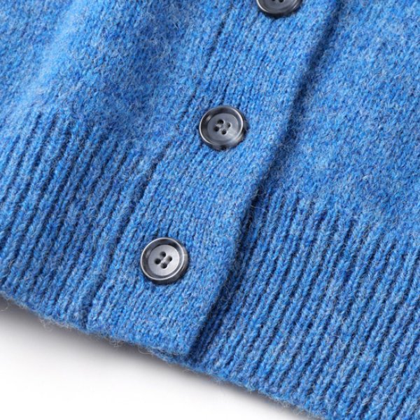 画像7: mizuiroind / ミズイロインド MG Vネック ワイドカーディガン (7)