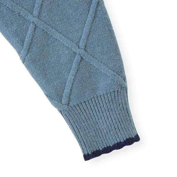 画像8: PONT DE CHALONS / ポンデシャロン ハート刺しゅうチロルカーディガン (8)