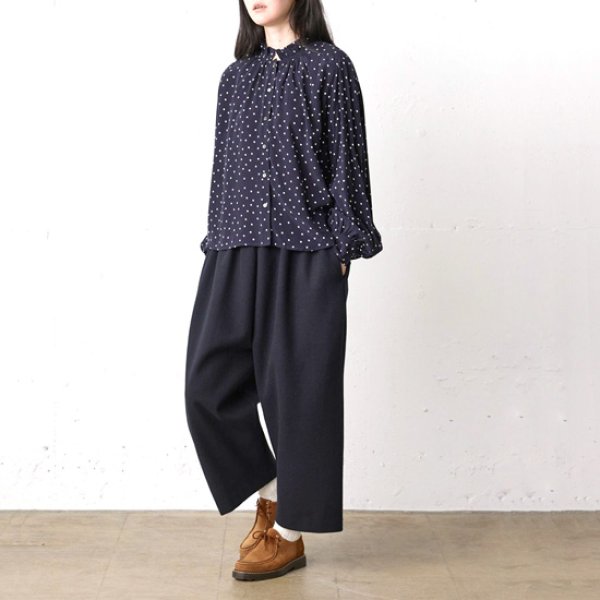 画像2: MidiUmi / ミディウミ IPEKERプリントドットシャツ (2)