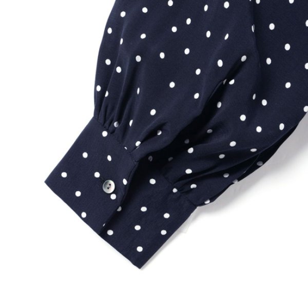 画像12: MidiUmi / ミディウミ IPEKERプリントドットシャツ (12)