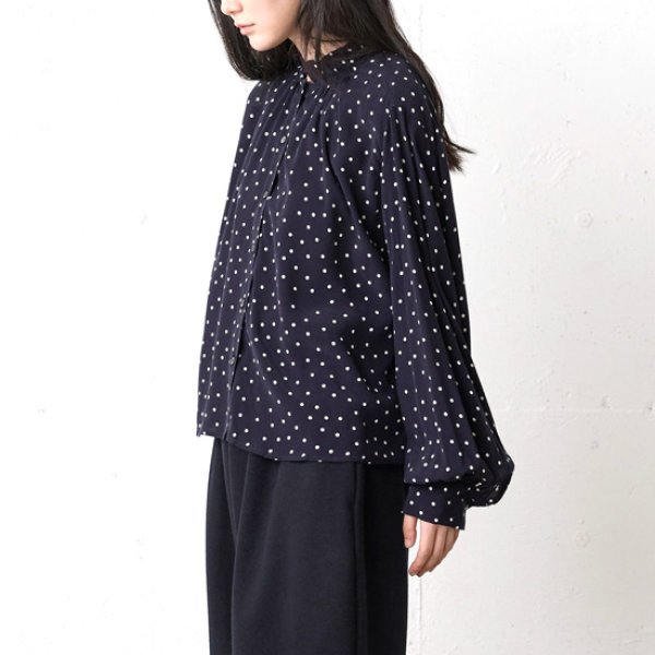 画像5: MidiUmi / ミディウミ IPEKERプリントドットシャツ (5)