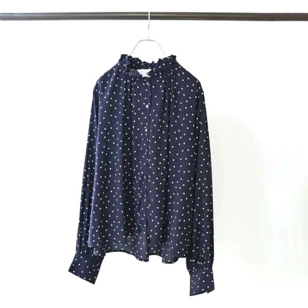 画像9: MidiUmi / ミディウミ IPEKERプリントドットシャツ (9)