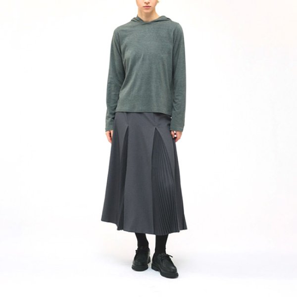 画像2: mizuiroind / ミズイロインド プリーツスカート (2)