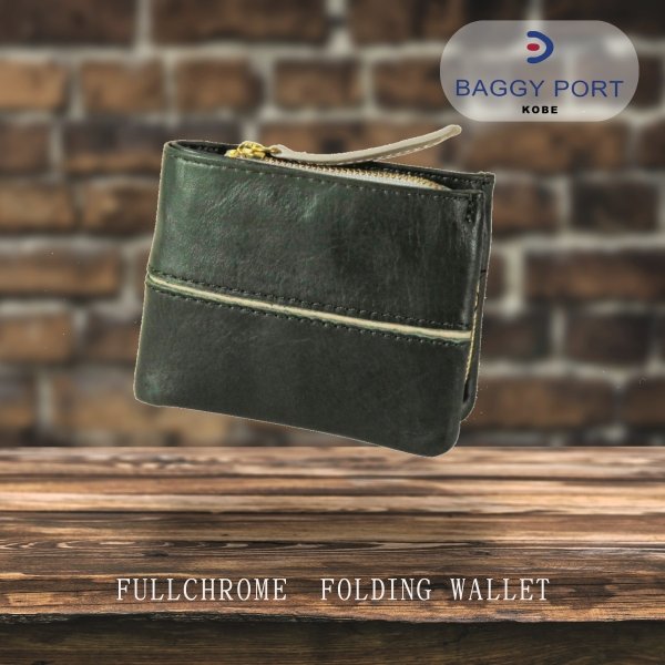画像12: BAGGYPORT / バギーポート FULLCHROME 二つ折り財布 (12)