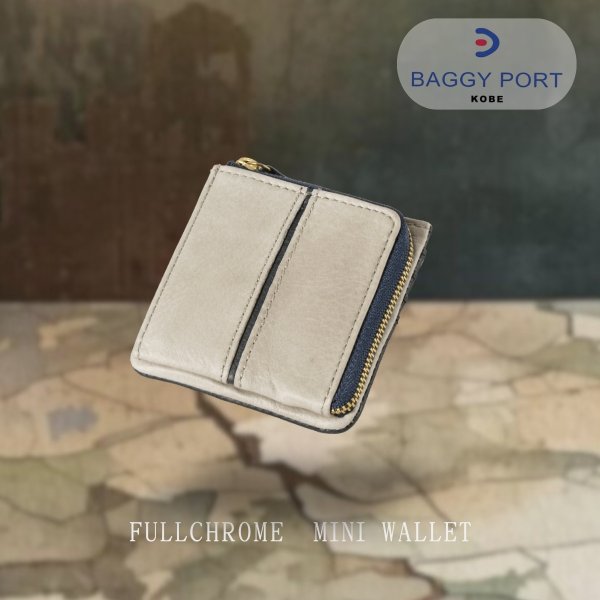 画像6: BAGGYPORT / バギーポート フルクロームレザー ミニウォレット (6)