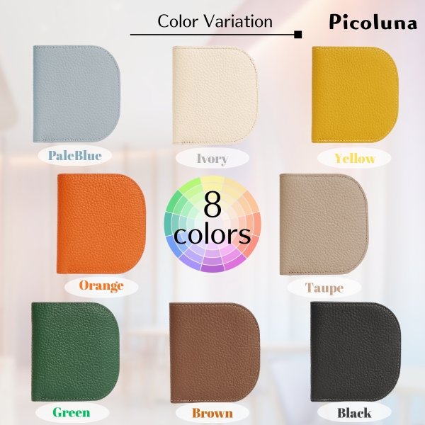 画像6: トナリノショップ　オーバルミニウォレット　Picoluna (6)