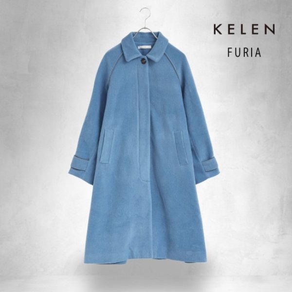 画像3: KELEN / ケレン ステンカラーフリースコート FURIA (3)