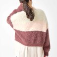 画像13: KELEN / ケレン トリコロールシャギーニットカーディガン LIHA (13)