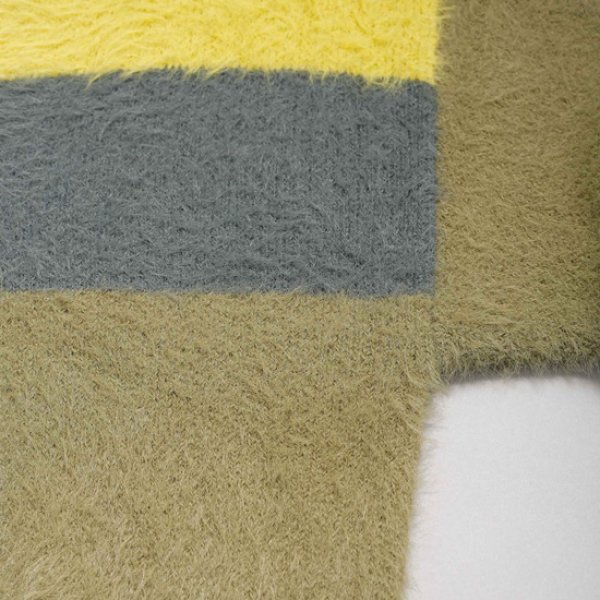 画像9: KELEN / ケレン トリコロールシャギーニットカーディガン LIHA (9)