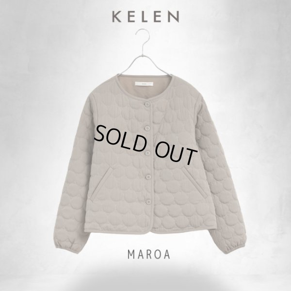 画像15: KELEN / ケレン キルティングショートライトジャケット MAROA (15)