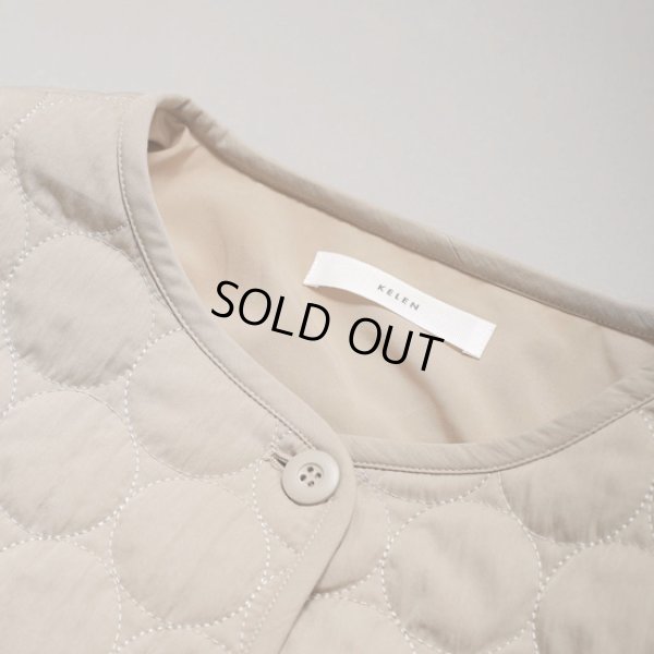 画像12: KELEN / ケレン キルティングショートライトジャケット MAROA (12)