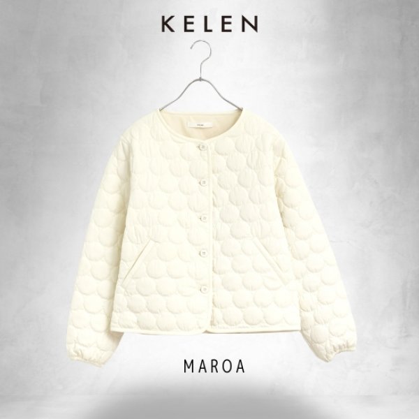 画像8: KELEN / ケレン キルティングショートライトジャケット MAROA (8)