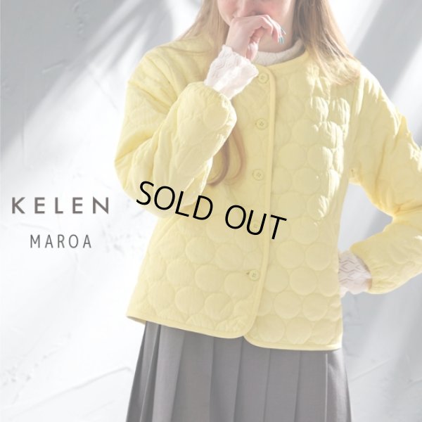 画像1: KELEN / ケレン キルティングショートライトジャケット MAROA (1)
