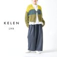 画像1: KELEN / ケレン トリコロールシャギーニットカーディガン LIHA (1)