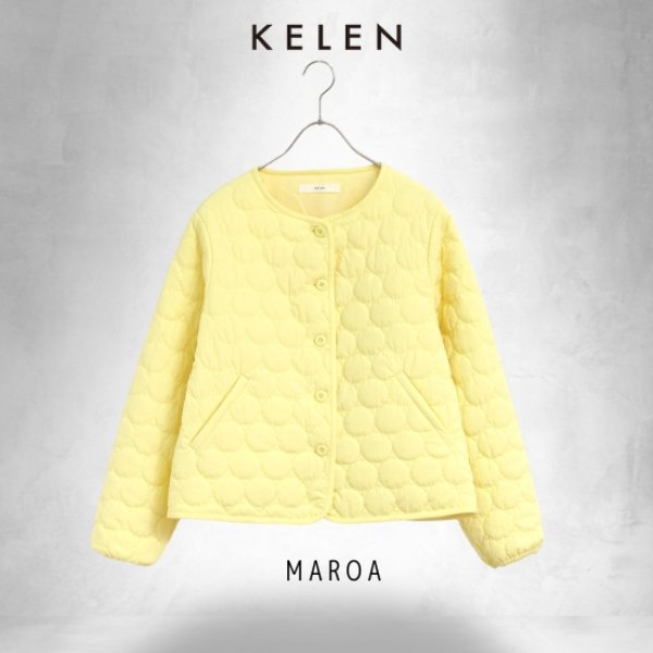画像4: KELEN / ケレン キルティングショートライトジャケット MAROA (4)