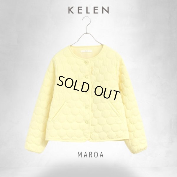 画像4: KELEN / ケレン キルティングショートライトジャケット MAROA (4)