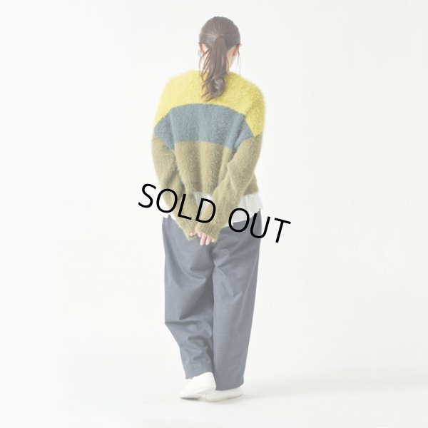 画像3: KELEN / ケレン トリコロールシャギーニットカーディガン LIHA (3)