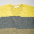 画像6: KELEN / ケレン トリコロールシャギーニットカーディガン LIHA (6)