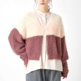 画像11: KELEN / ケレン トリコロールシャギーニットカーディガン LIHA (11)