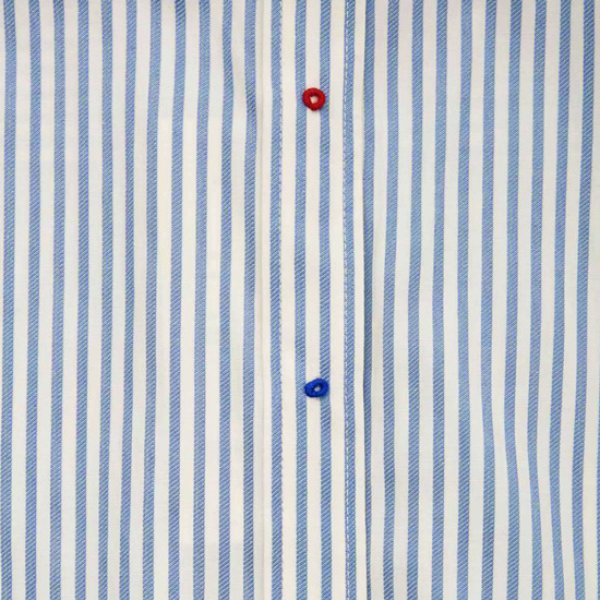 画像10: PONT DE CHALONS / ポンデシャロン 刺繍ボタンシャツ (10)